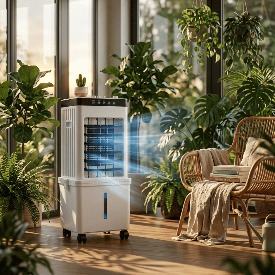 AeroPure 3-in-1 Silent Air Cooler with Purification