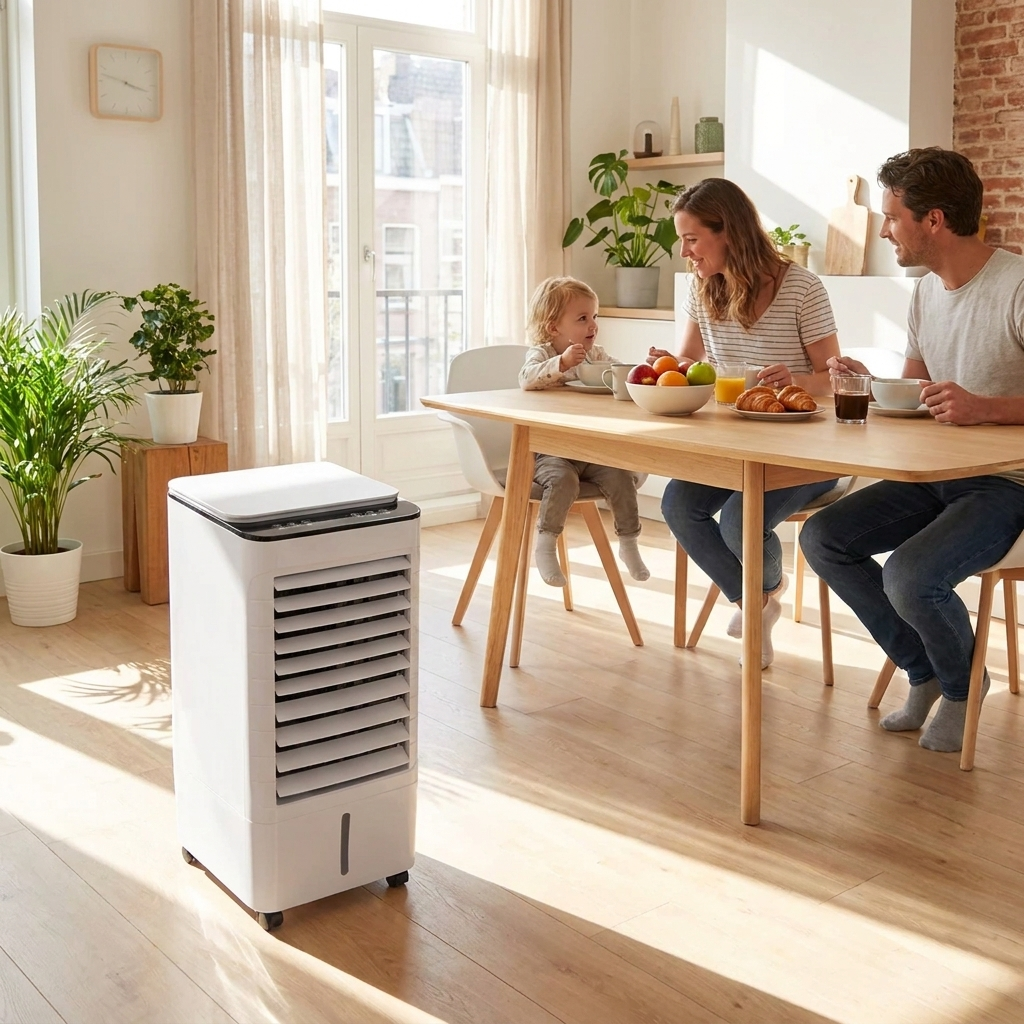 Mobiele 3-in-1 Aircooler – Koeling zonder Slang