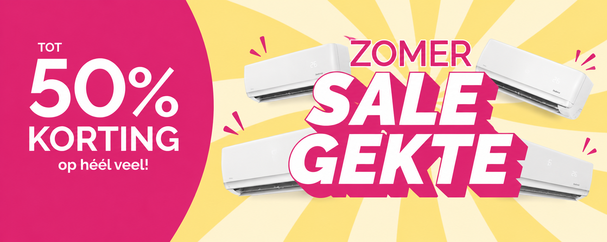 Zomer Sale Gekte - tot 50% korting